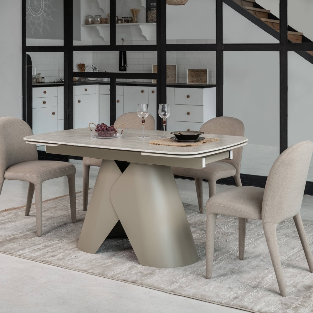 Керамический стол Парис TML-997-1 140-200x90x76 см